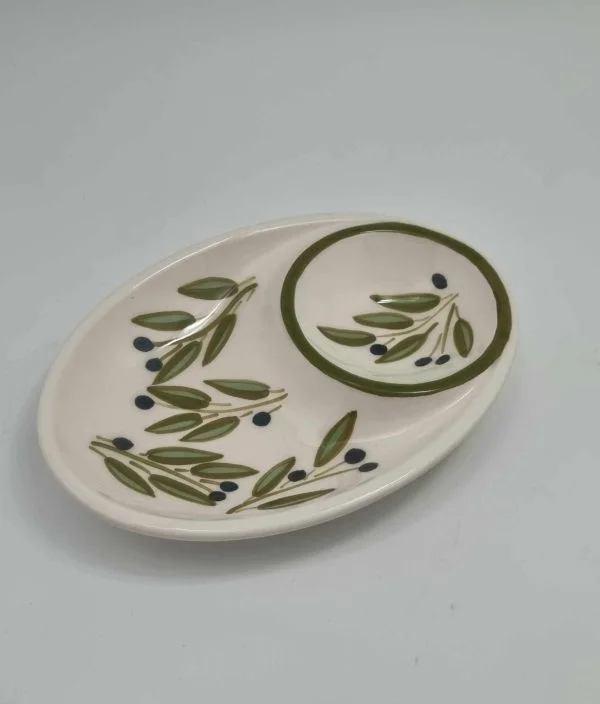Divided Ceramic Plate