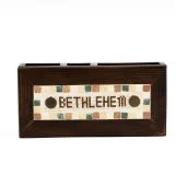 Wooden Mosaic Pencil Box