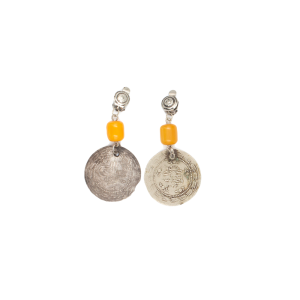 Old Amber Earring