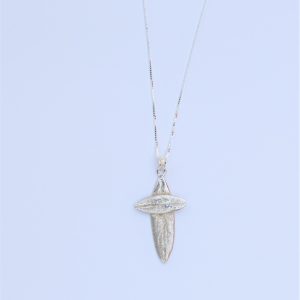 Olive Leaf Cross Pendant