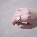 Small Olive Leaf Ring