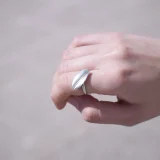 Small Olive Leaf Ring