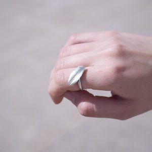 Small Olive Leaf Ring