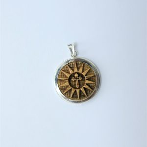 Star and Cross Pendant with Chain