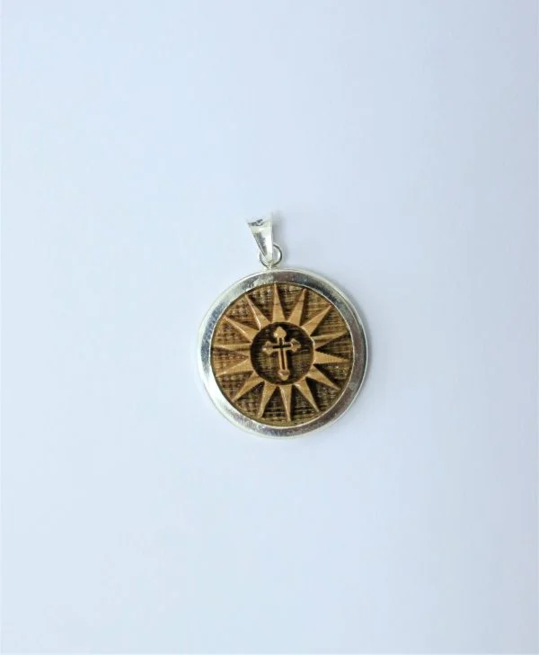 Star and Cross Pendant with Chain