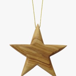 Olive Wood Star