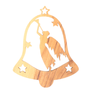 Angel in Bell Ornament