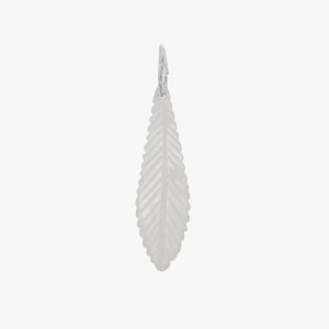 Mother-of-Pearl Leaf Pendant