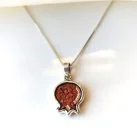 Mosaic Pomegranate Pendant