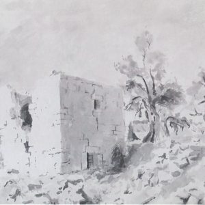 "Ruins 3" Post Card