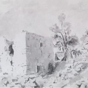 "Ruins 3" Post Card