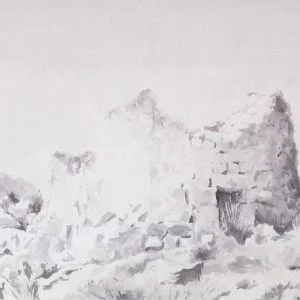 "Ruins 4" Post Card
