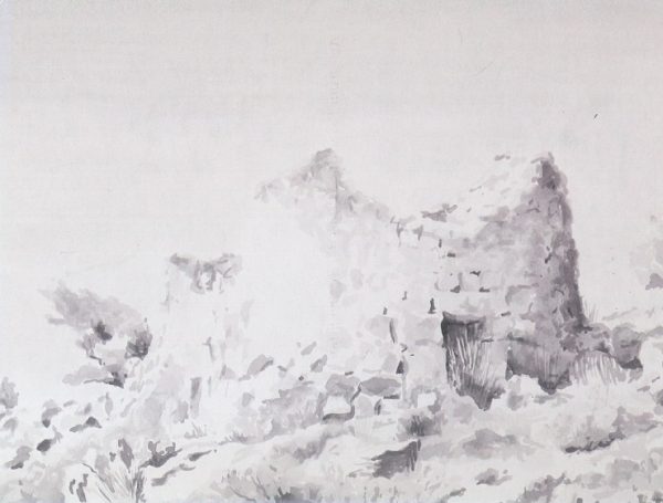 "Ruins 4" Post Card