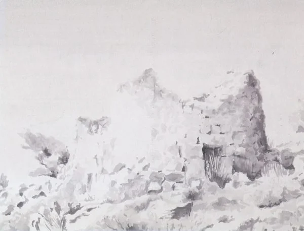 "Ruins 4" Post Card