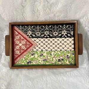 Big Ceramic Rectangle Tray