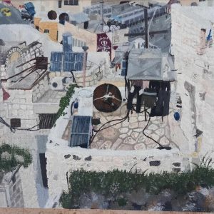 "Rooftop-Beit Jala" Painting