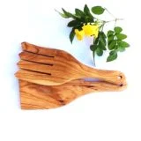 OLIVE WOOD SALAD SERVERS