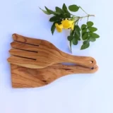 OLIVE WOOD SALAD SERVERS
