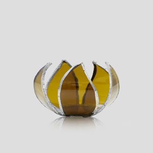 Glass Candle Holder