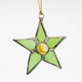 Glass Star Ornament