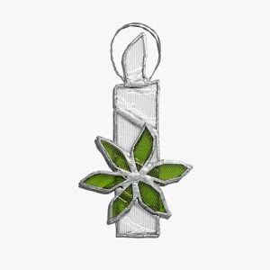 Stained Glass Candle