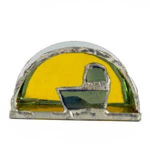 Handmade Baby Jesus Glass Nativity