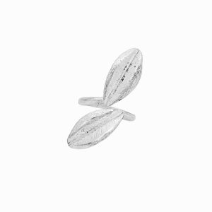 two olive leaves Ring