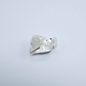 Simple Peace Dove Brooch