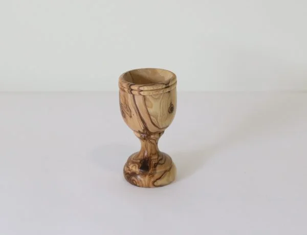 First Communion Olive Wood Cup/Small