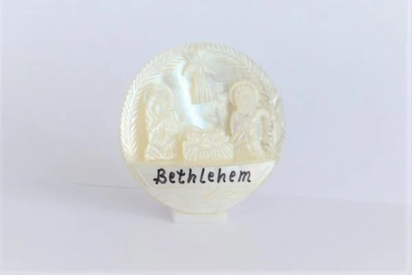 Holy Family in a small Shell