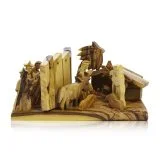 Olive Wood Small Wall Grotto
