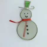 Glass Snow Man