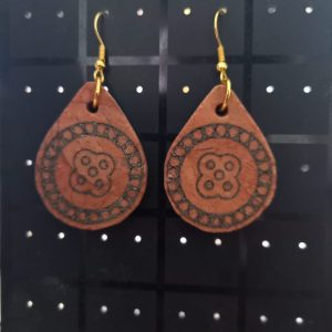 Marble Stone Earring