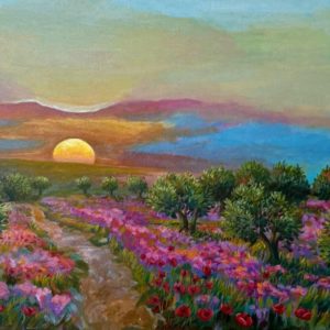 Sunset Painting