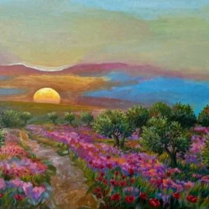 Sunset Painting