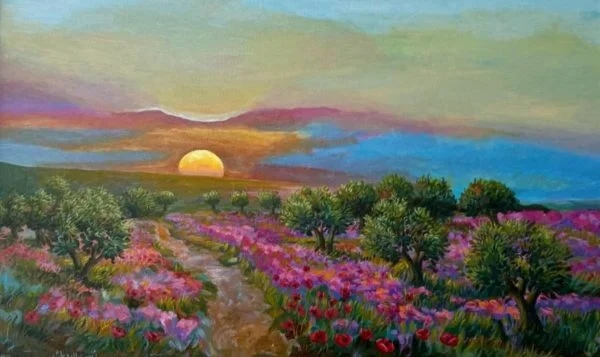 Sunset Painting