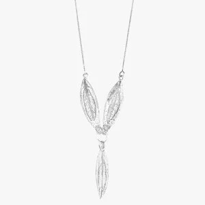 Silver Olive Leaf Pendant