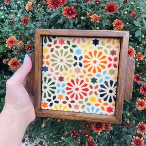 Square  Ceramic Tray (click to find more designs)