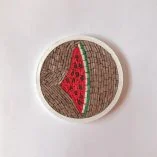 Watermelon Mosaic Coaster