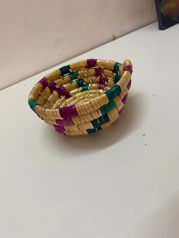Woven Wheat Straw Plate/Small