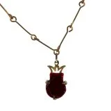 Handcrafted Pomegranate Necklace