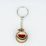Embroidery keychain