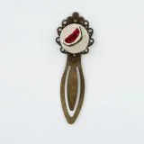 Watermelon Embroidery Bookmark