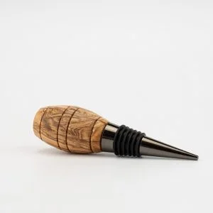 Olive Wood Wine Bottle Stopper