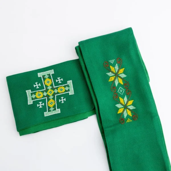 Bethlehem Star Embroidered Stole