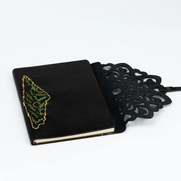 Palestinian Embroidery Leather Notebook-abi013 (4)