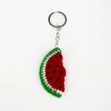 Watermelon Wool Keychain