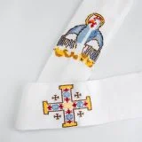 Mother Hen Embroidered Stole