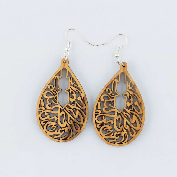 olive wood earring-nh001 (14)