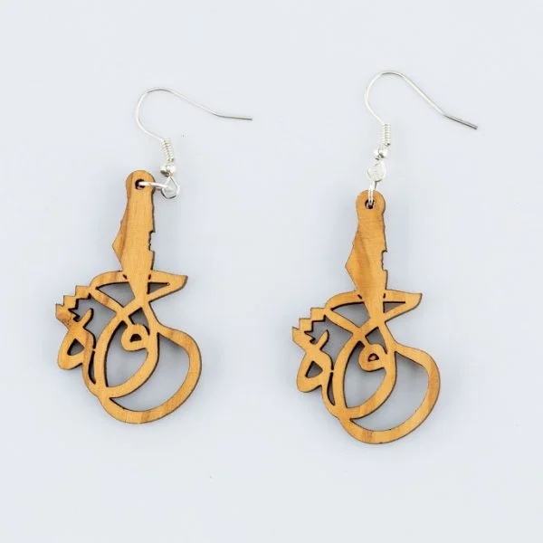 olive wood earring-nh001 (5)